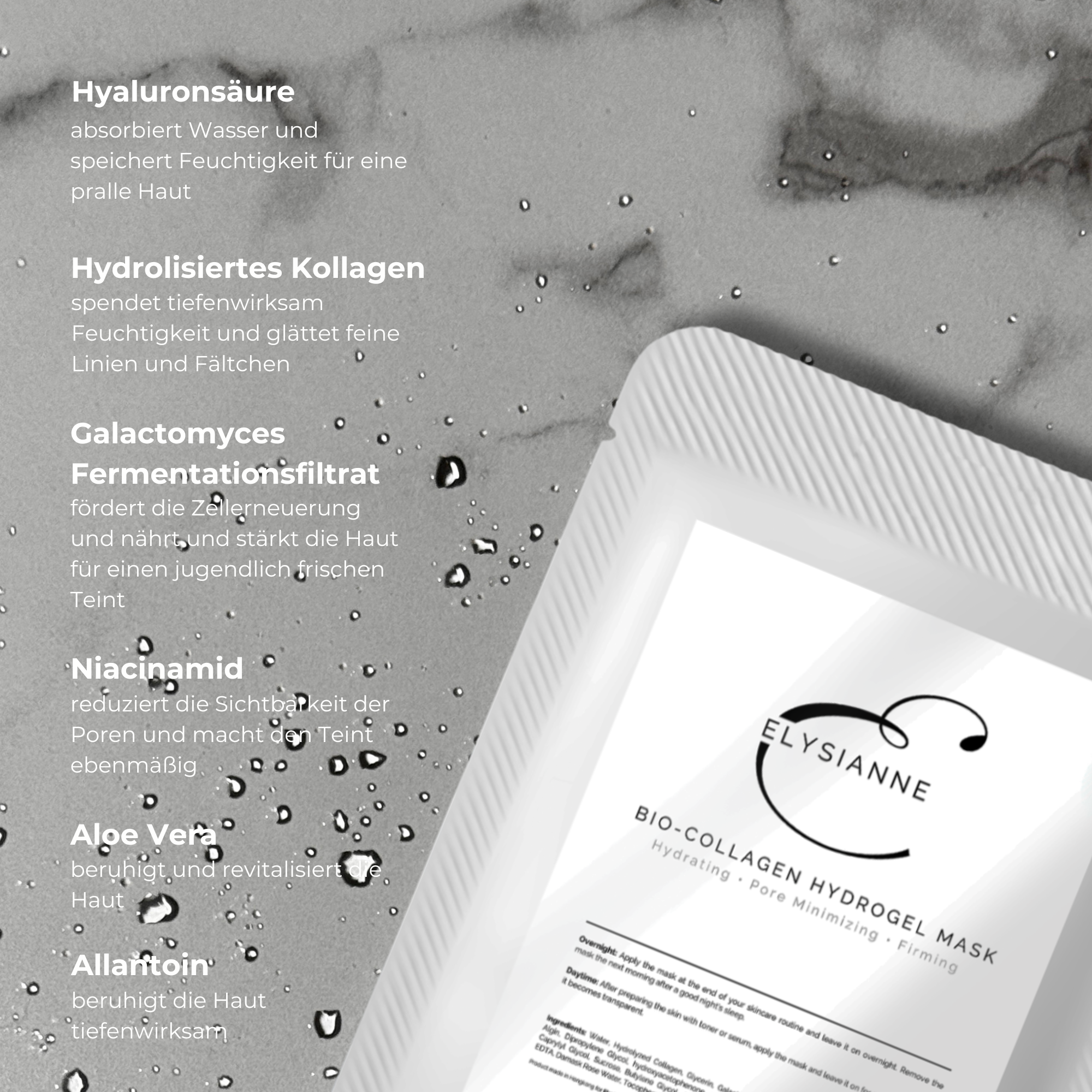 The Glow Set (2 Bio-Collagen Hydrogel Masks + Éclat de Glace Gua Sha)