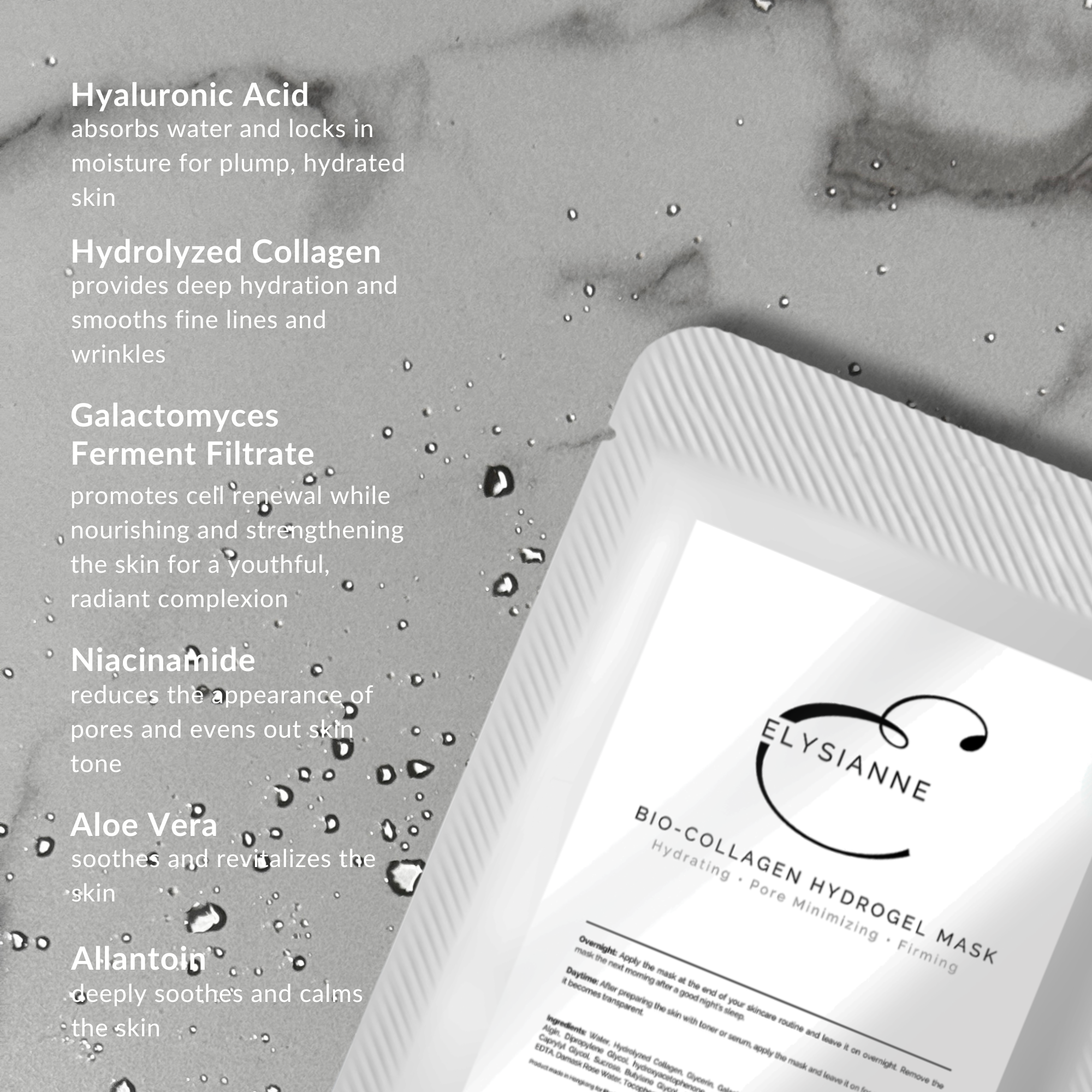 Bio-Collagen Hydrogel Mask