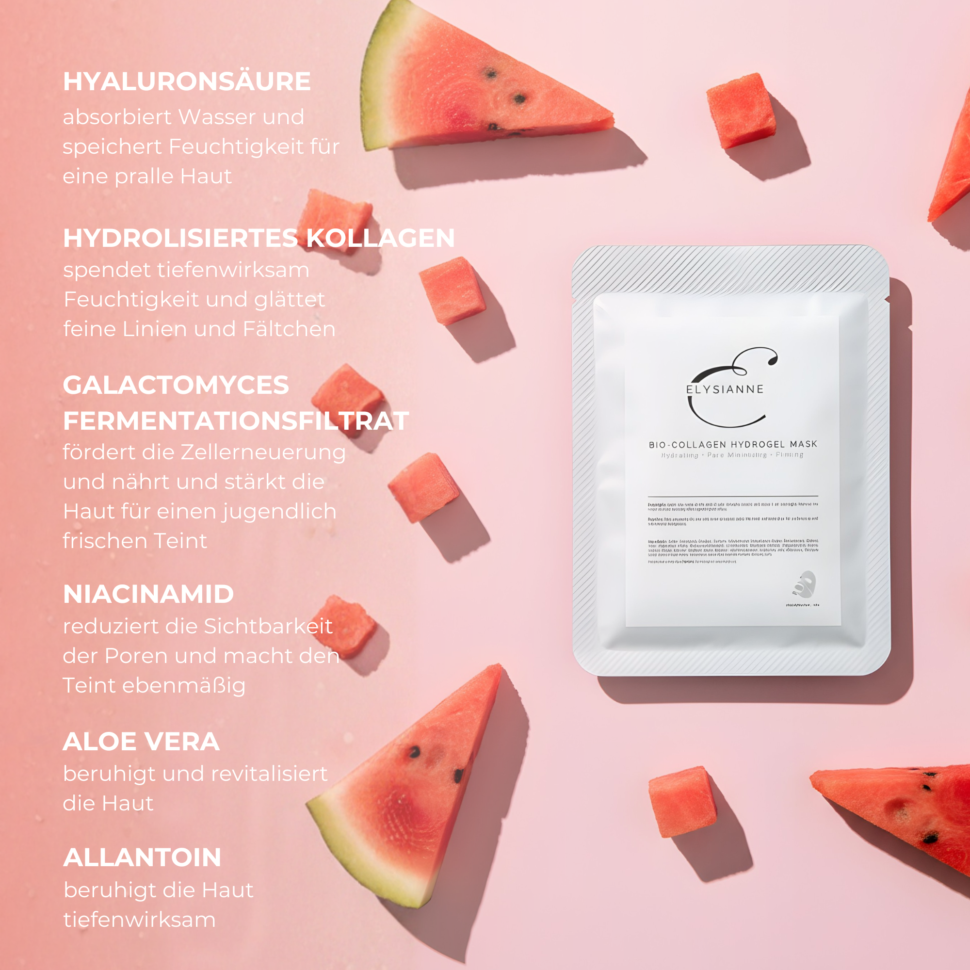 The Glow Set (2 Bio-Collagen Hydrogel Masks + Éclat de Glace Gua Sha)