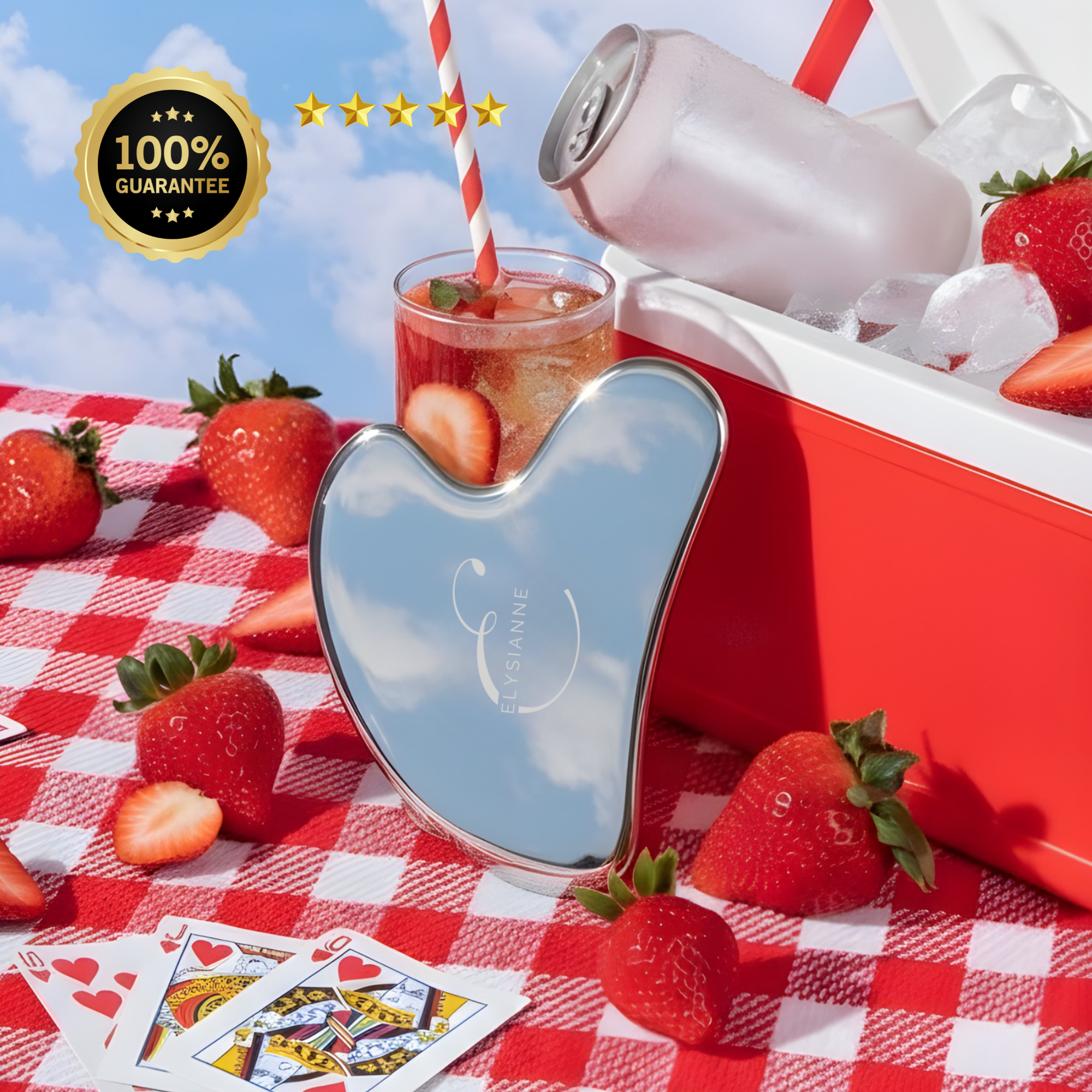 Éclat de Glace | Stainless Steel Gua Sha