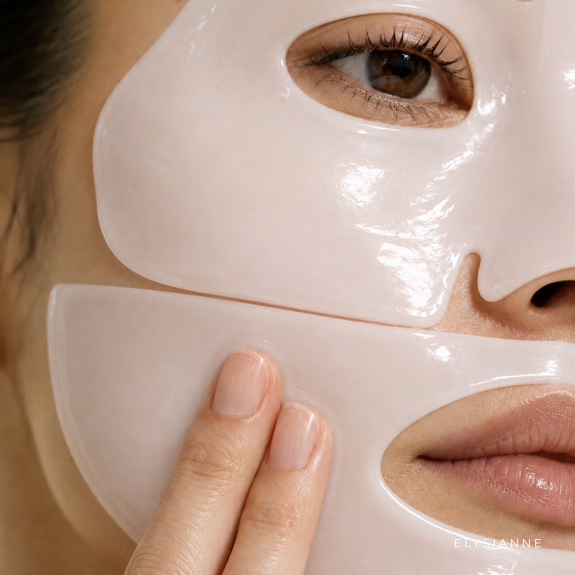 The Summer Skin Reset Ritual (5 Bio-Collagen Hydrogel Masks + Éclat de Glace Gua Sha)